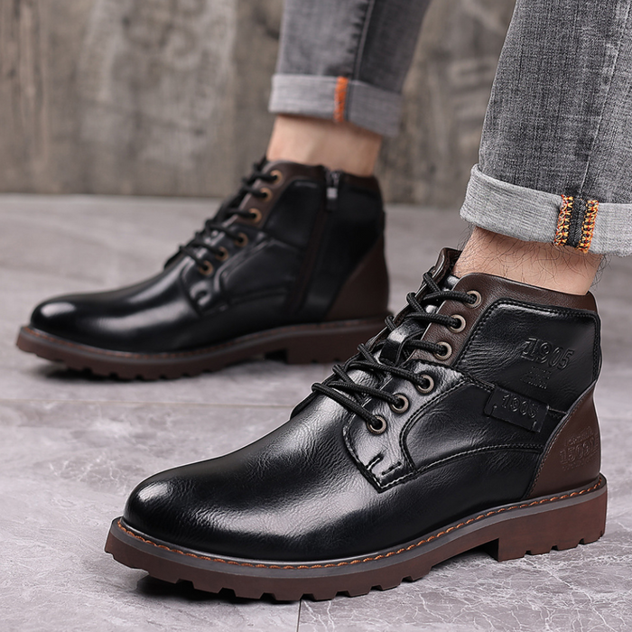 Isidore - Bottes à lacets de luxe pour l'homme élégant