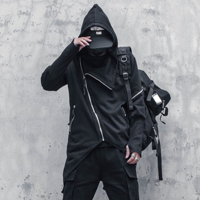 Balthasar - Trench-coat tendance pour hommes avec design asymétrique chic