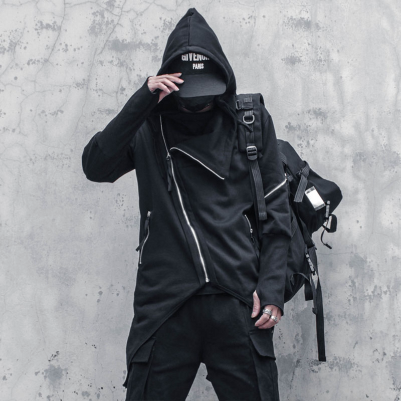 Balthasar - Trench-coat tendance pour hommes avec design asymétrique chic