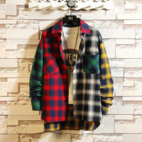 Camisole masculine de cuadros coloridos pour un style vibrant