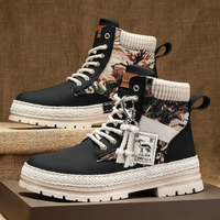 Rodgers - Chaussures d'extérieur hautes et élégantes pour hommes