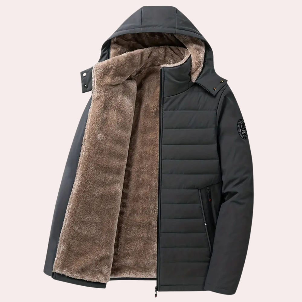 AUSTIN - Élégante veste polaire matelassée pour l'homme moderne