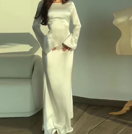 Robe élégante à manches longues - Agnes pour un look élégant
