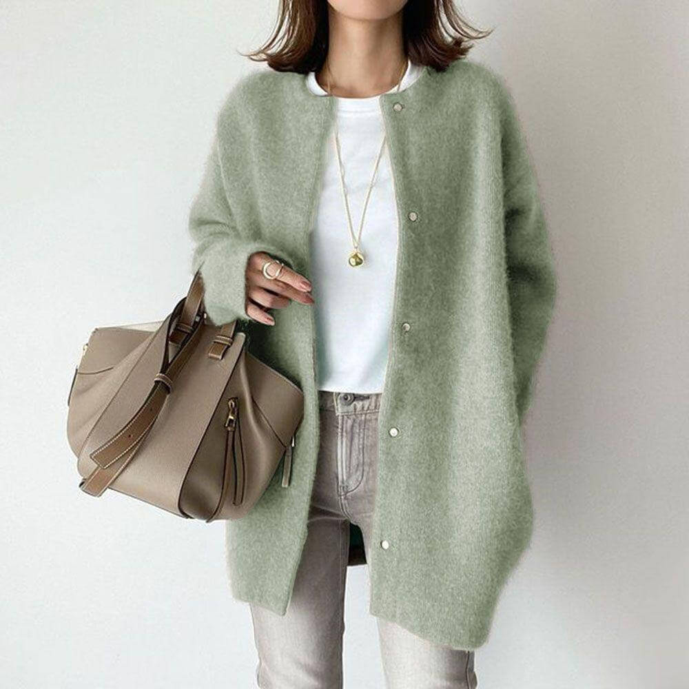 Shamcey Women's Casual Oversized Lining Cardigan pour un look élégant et confortable
