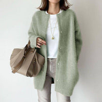 Shamcey Women's Casual Oversized Lining Cardigan pour un look élégant et confortable