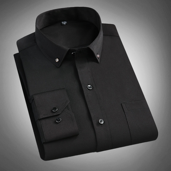 Camisole formelle pour hommes avec cuello abotonado - Ajuste regular y estilo clásico para ocasiones de negocios