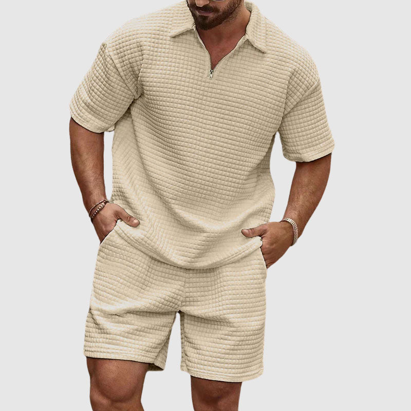 Ensemble d'activité pour hommes à séchage rapide et évacuant l'humidité