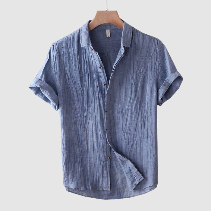 Camisole décontractée pour homme avec collet d'agneau pour un look élégant et confortable