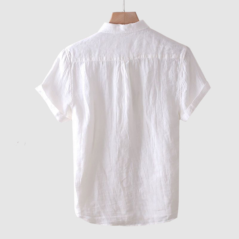 Camisole décontractée pour homme avec collet d'agneau pour un look élégant et confortable