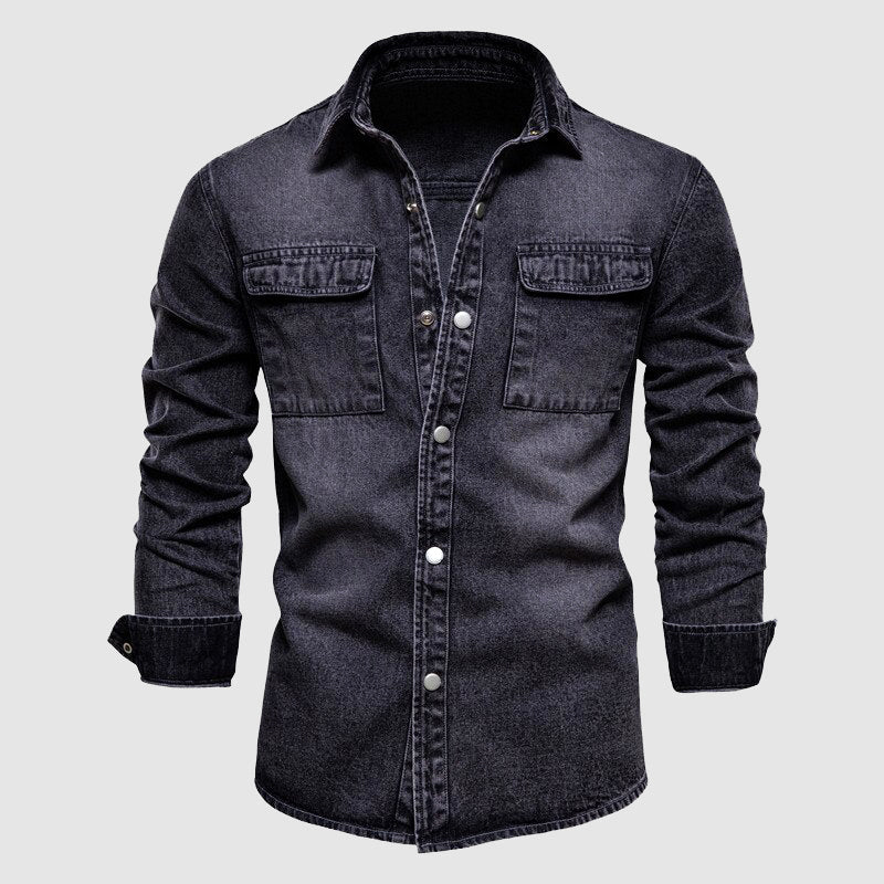 Camisole de manga longue pour homme, élégante et modulable