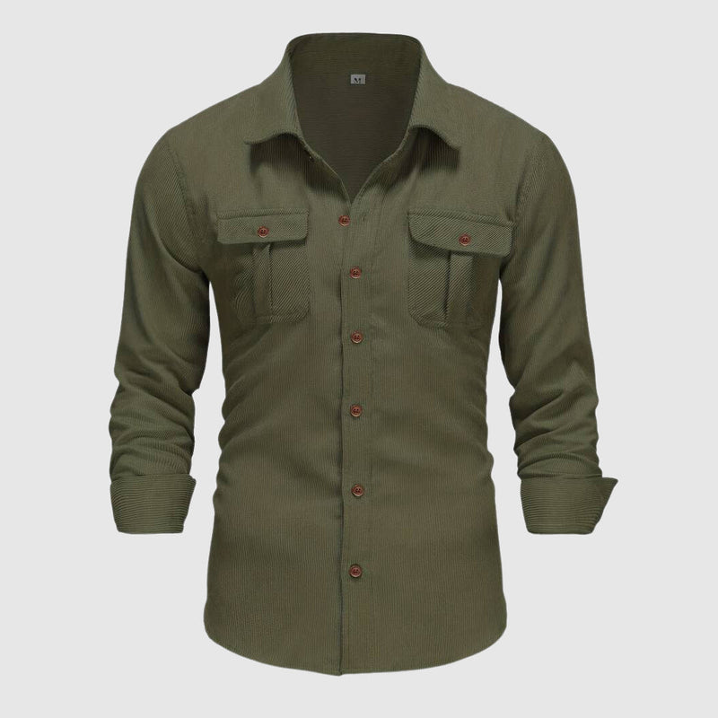Camisole de travail pour homme avec épaulettes et fibres pour un style pratique et robuste