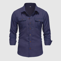 Camisole de travail pour homme avec épaulettes et fibres pour un style pratique et robuste