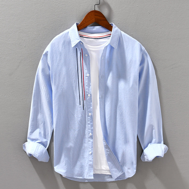 Chemise d'extérieur décontractée en jersey pour hommes - Confort modéré pour tous les goûts