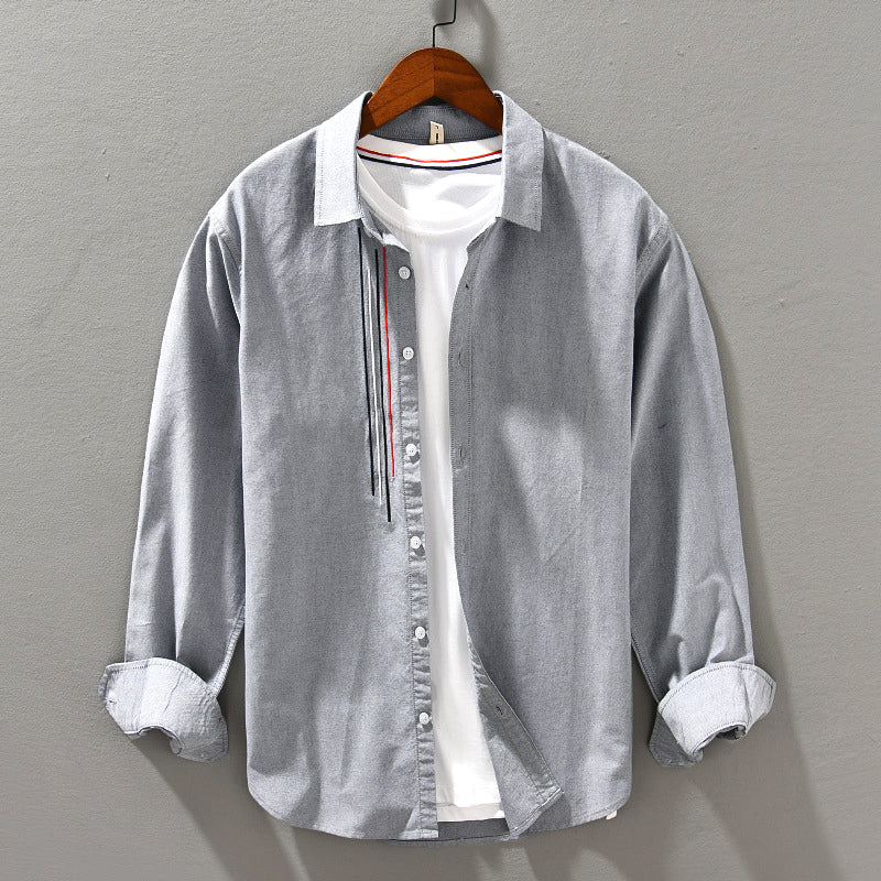Chemise d'extérieur décontractée en jersey pour hommes - Confort modéré pour tous les goûts