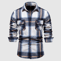 Camisole de cuir de style bûcheron pour homme