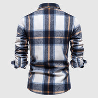 Camisole de cuir de style bûcheron pour homme