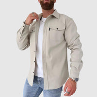 Camisole décontractée pour homme avec collier à lancia pour un style urbain et à la mode