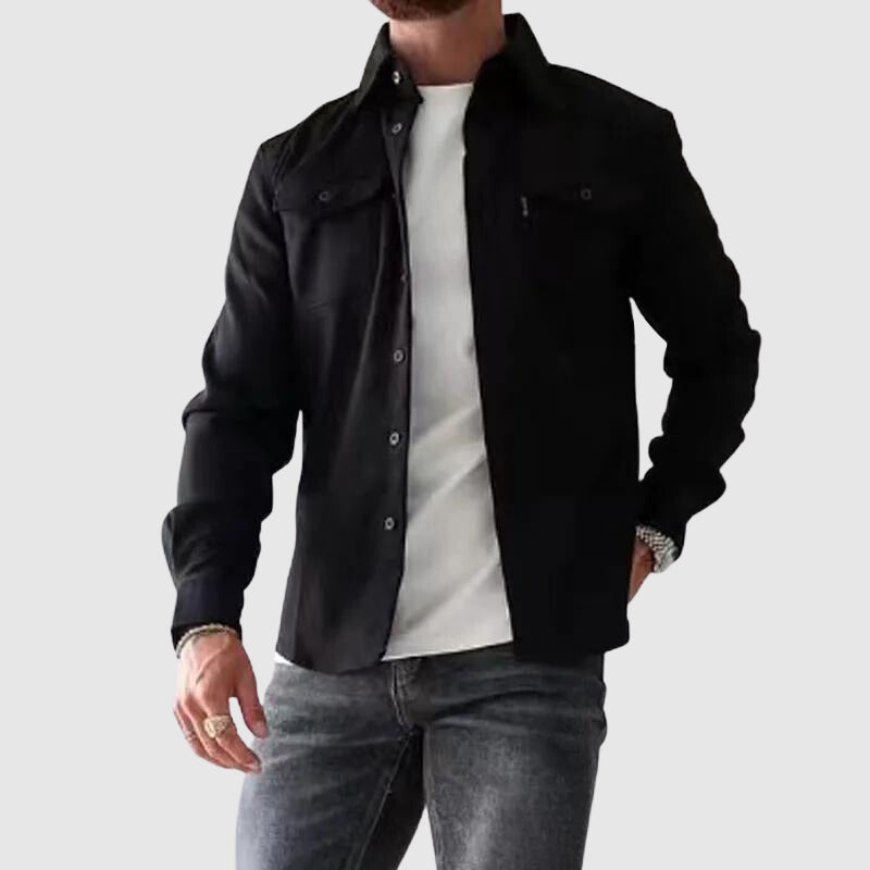 Camisole décontractée pour homme avec collier à lancia pour un style urbain et à la mode