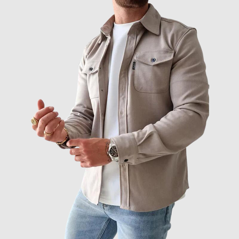 Camisole décontractée pour homme avec collier à lancia pour un style urbain et à la mode