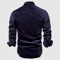 Camisole casual de manga larga pour hommes
