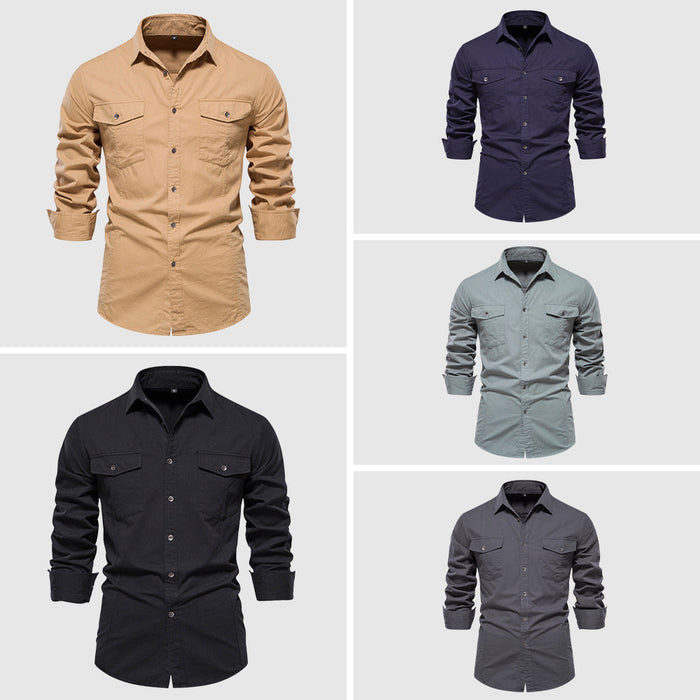 Camisole décontractée pour homme avec manga larga et corte ajustado pour un estilo moderno