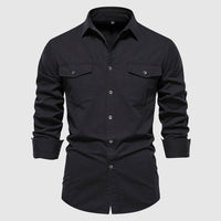 Camisole décontractée pour homme avec manga larga et corte ajustado pour un estilo moderno