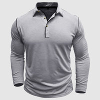 Polo Efren pour homme avec bordure contrastée élégante