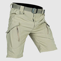Short Cargo Tácticas para Hombre - Tela de Algodón Resistente con Varios Bolsillos - Ajuste Relajado