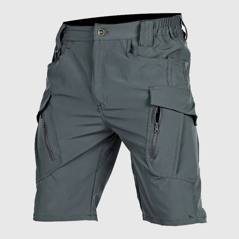 Short Cargo Tácticas para Hombre - Tela de Algodón Resistente con Varios Bolsillos - Ajuste Relajado