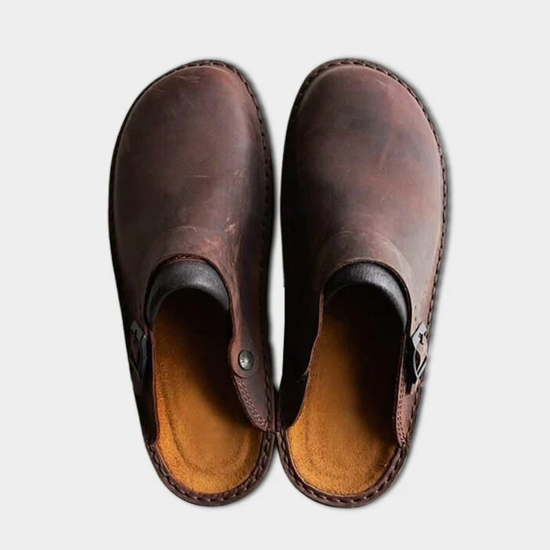 Chaussons en cuir élégants pour hommes MIJO
