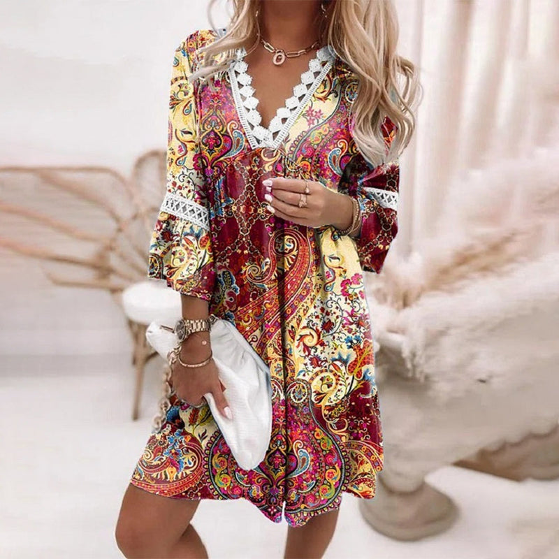 Robe élégante et ample - Confortable et respirante pour un look élégant