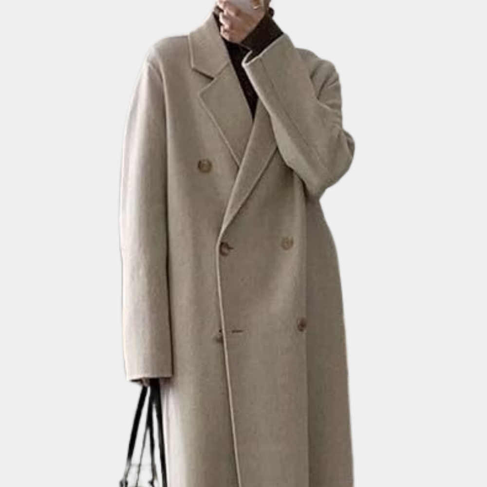 Manteau d'hiver long et élégant pour femmes - chaud et tendance !