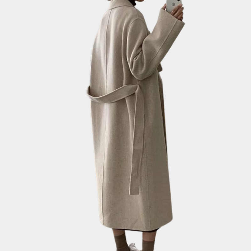 Manteau d'hiver long et élégant pour femmes - chaud et tendance !