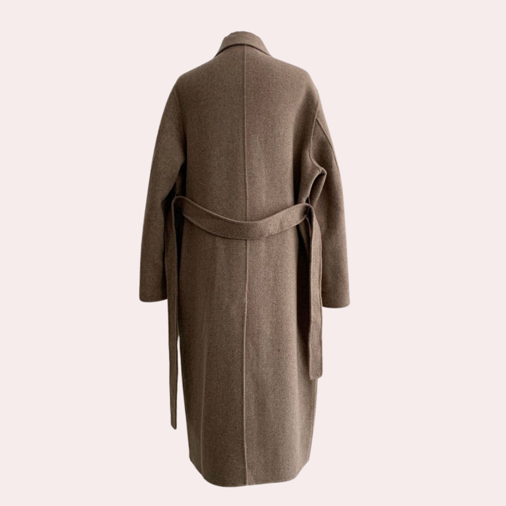 Manteau d'hiver long et élégant pour femmes - chaud et tendance !