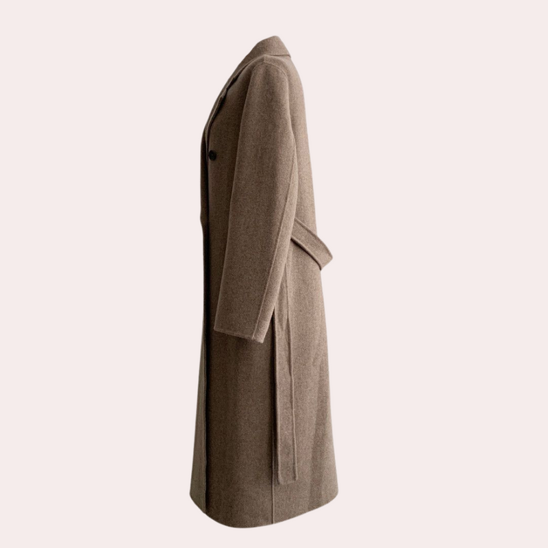 Manteau d'hiver long et élégant pour femmes - chaud et tendance !