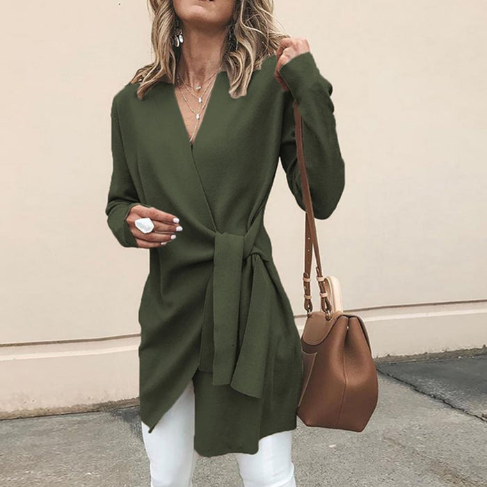 Robe cache-cœur intemporelle | Design élégant en tissu léger pour une allure quotidienne
