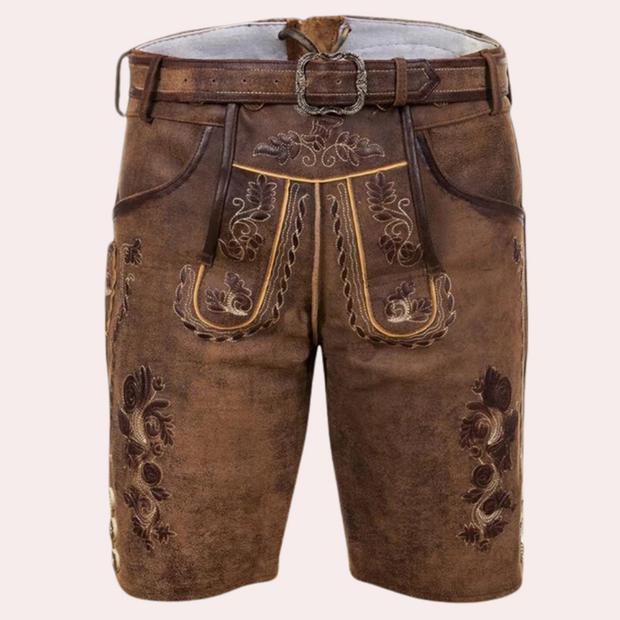 Erik - Short en cuir élégant pour hommes