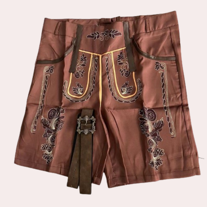 Erik - Short en cuir élégant pour hommes