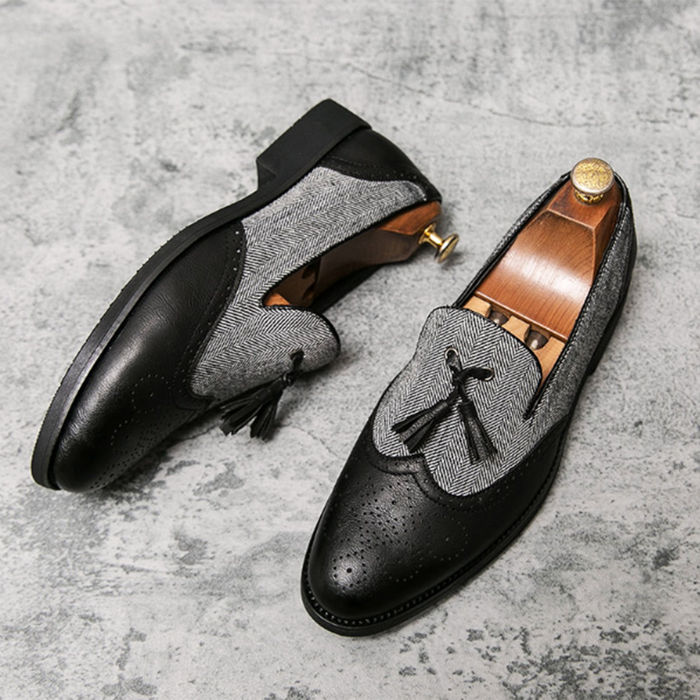 KACE - Chaussures élégantes pour hommes dans le style mocassins à la mode