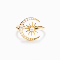 Diane™ Bague demi-lune de luxe