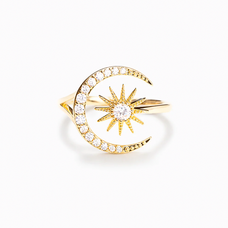 Diane™ Bague demi-lune de luxe