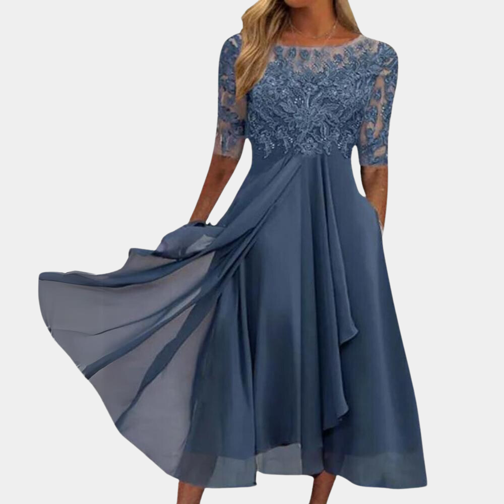 Felly - Robe longue élégante pour les fêtes et les soirées