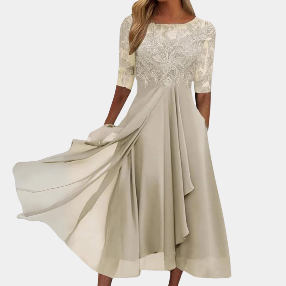 Felly - Robe longue élégante pour les fêtes et les soirées