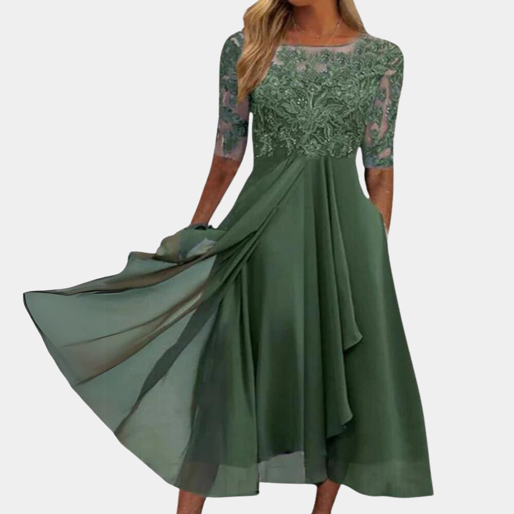 Felly - Robe longue élégante pour les fêtes et les soirées