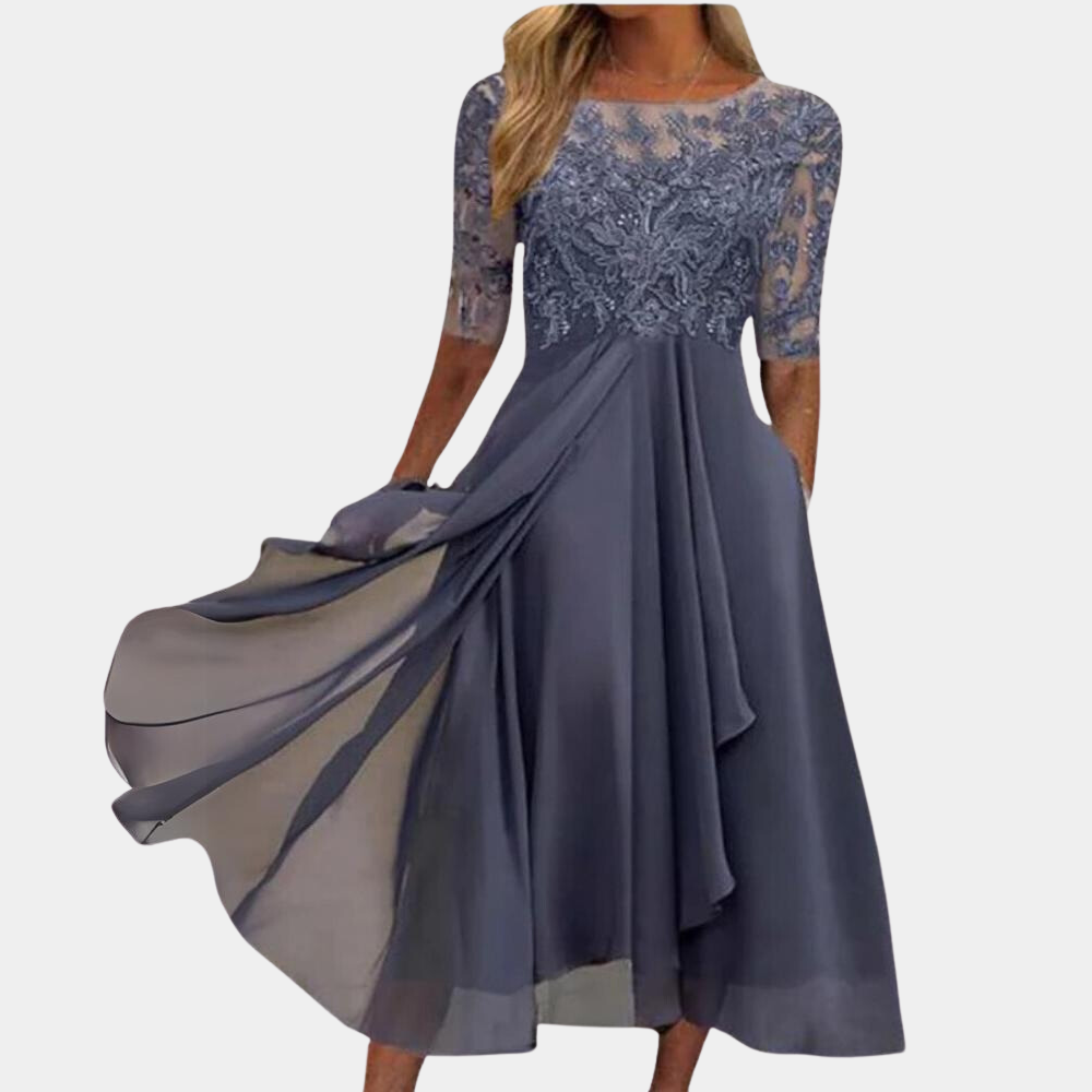 Felly - Robe longue élégante pour les fêtes et les soirées