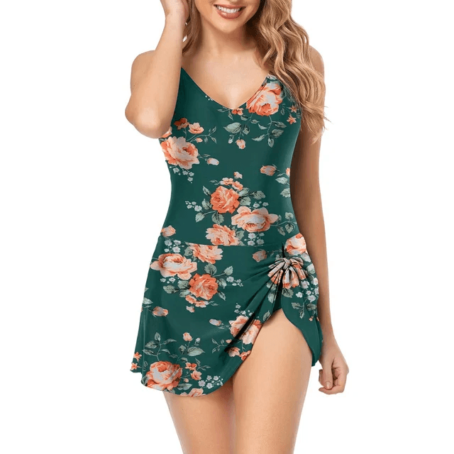 Swimsuit Femmes Slim Fit avec Contrôle Abdomen et Style Élégant