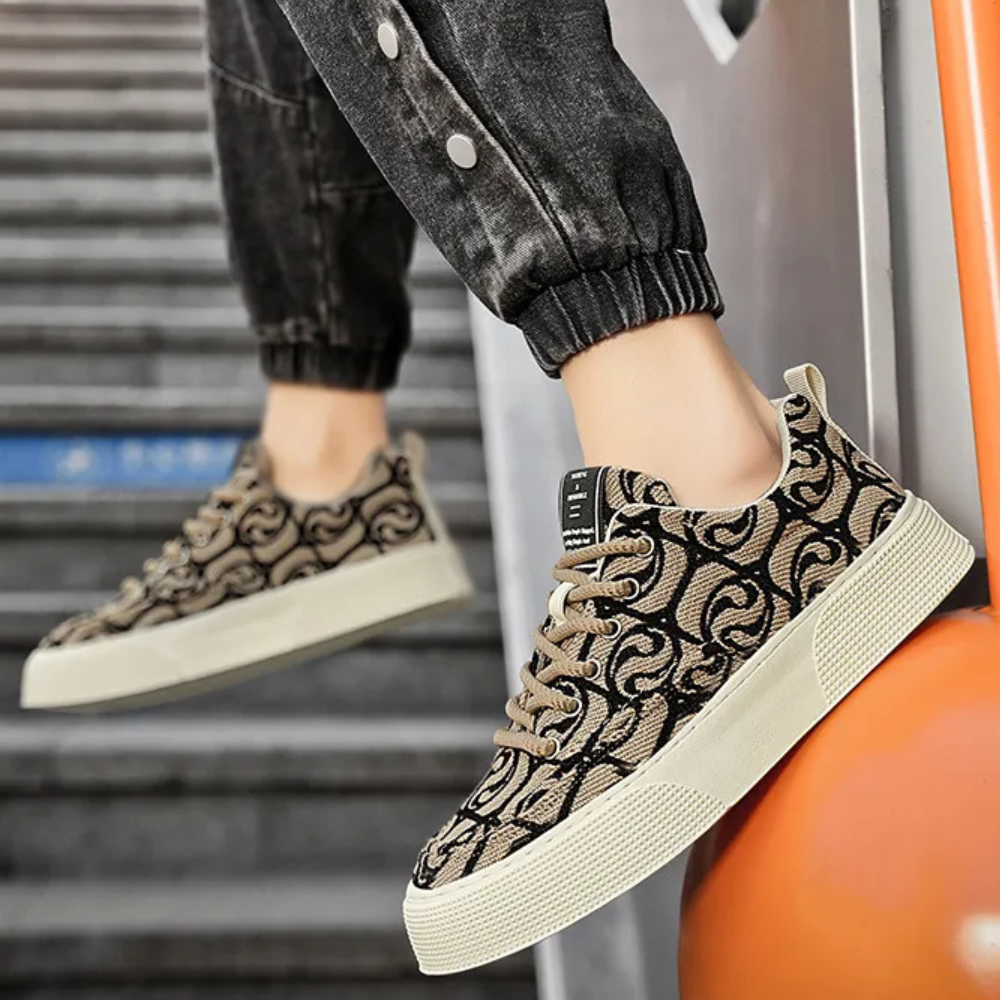 HARIS - Baskets en toile élégantes pour l'homme moderne