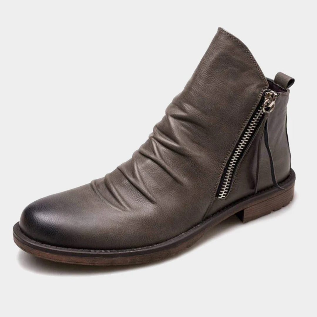 HAYLOM - Bottes élégantes avec fermeture à glissière très tendance