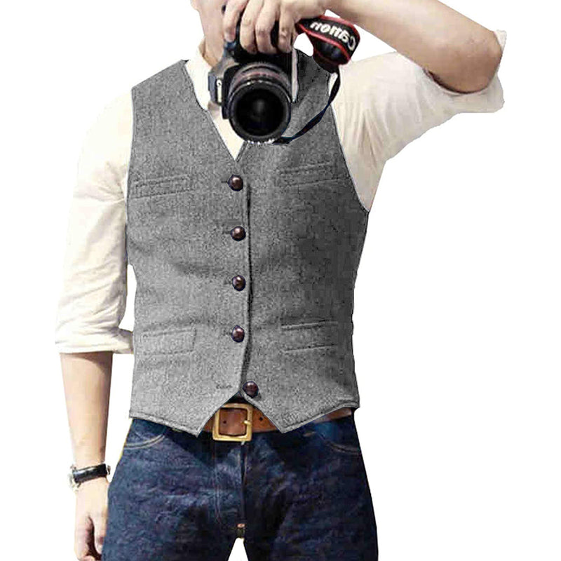 Gilet en denim tendance pour hommes - Confort et style à la fois