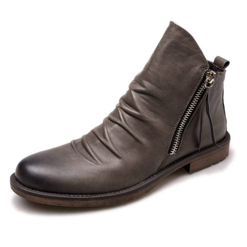 HAYLOM - Bottes élégantes avec fermeture à glissière très tendance